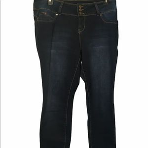 Women’s dark wash jeans
